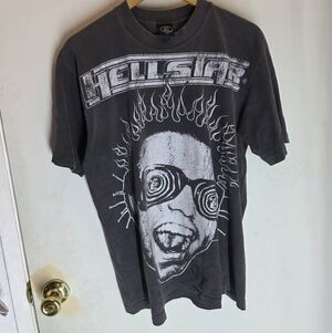 Hellstar Studios  tee High Men short Sleeve T-shirt